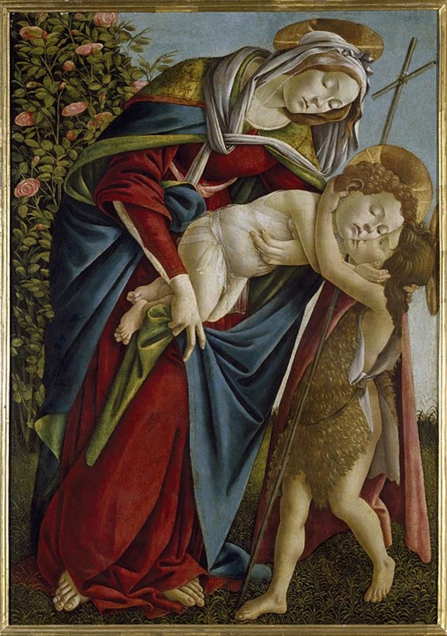 Figure 2 : Alessandro Filipepi dit Botticelli et atelier, Florence vers 1445-1510, tempera et huile sur toile (134 X 92), Florence, Gallerie degli Uffizi (Palazzo Pitti, Galleria Palatina) Inv. Palatina 1912 n. 357, 
