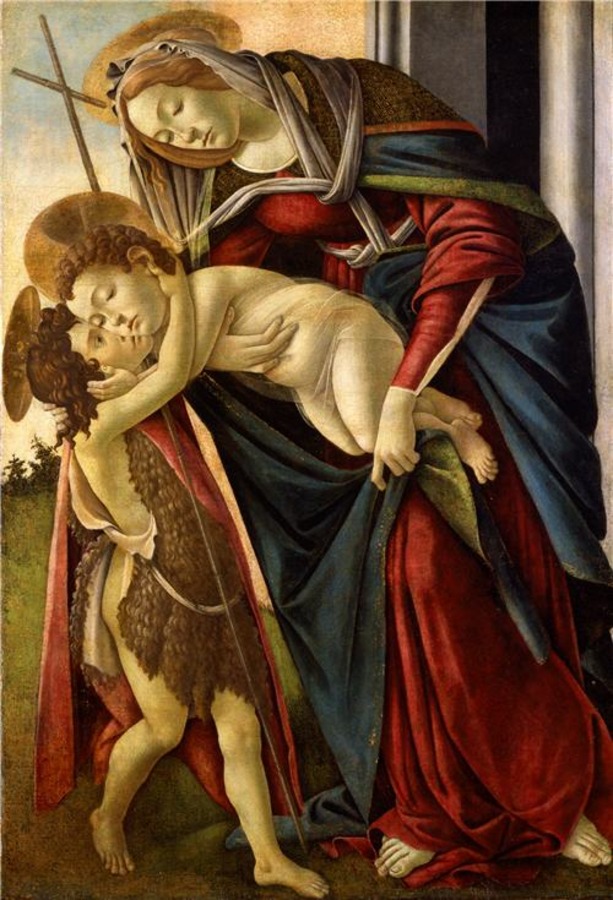 Figure 3 : Botticelli et atelier, vers 1445-1510, tempera sur toile (130,7 X 91,4), The Henry Barber Trust, the Barber Institute of Fine Arts, University of Birmingham Inv. 43.10. ©Bridgeman images