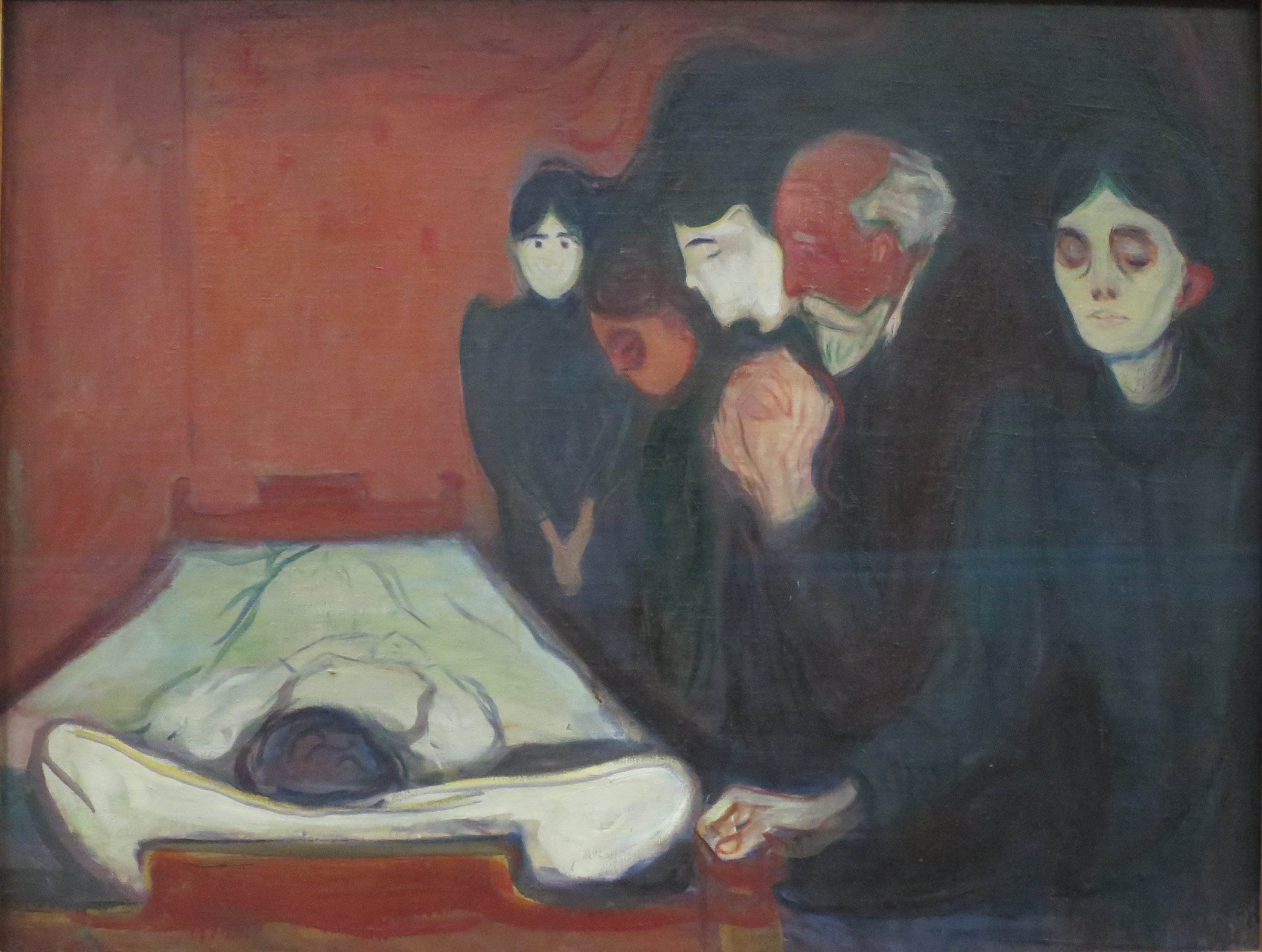 The Death Bed - Edvard Munch - 1895