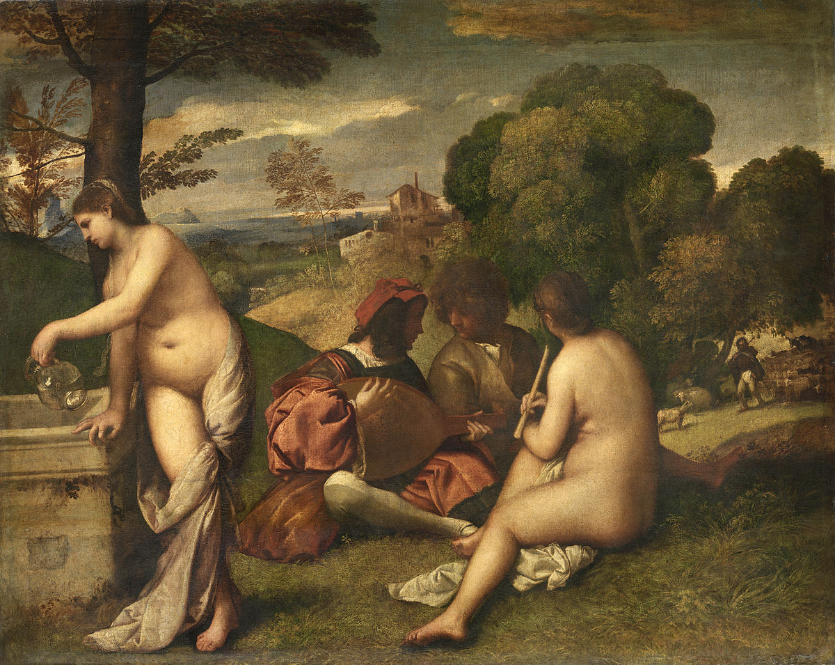 Le Concert champêtre - Titian - 1509