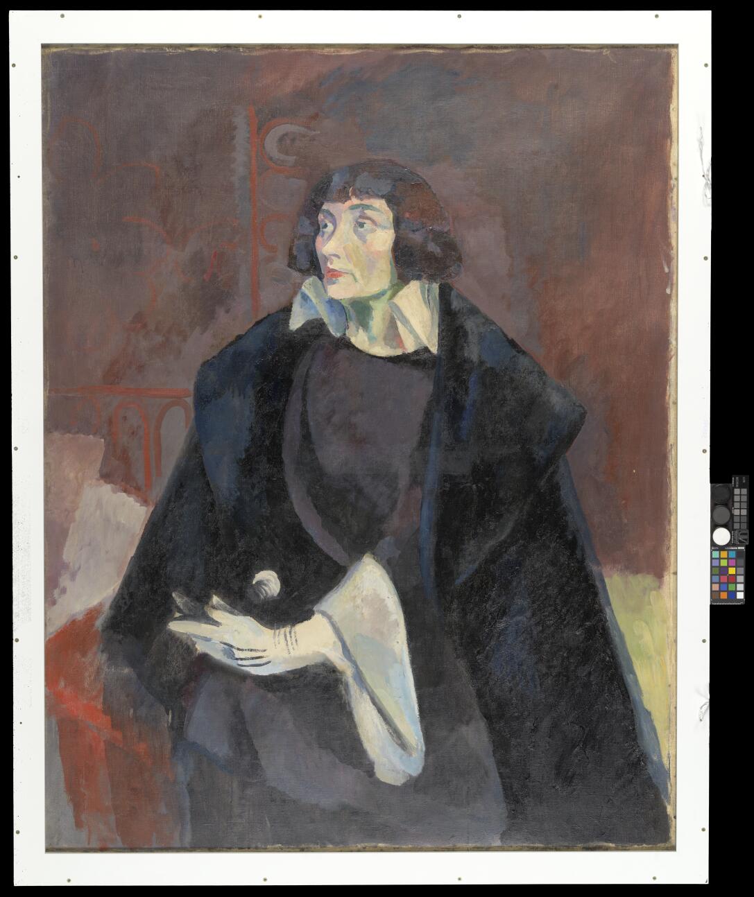 Robert Delaunay (attribué à) Portrait de Bella Chagall, 1924-1925 ( ?).
