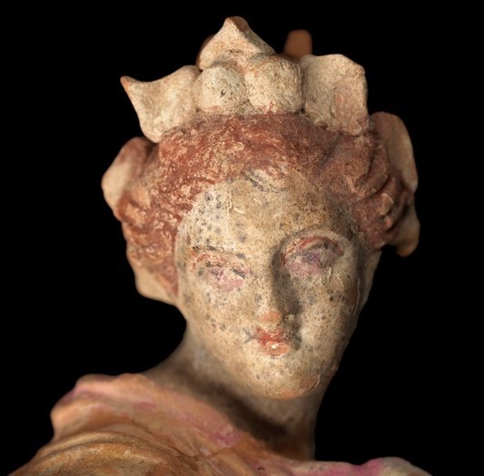 Muse Polymnie, Myrina (?), IIIe- IIe , Musée du Louvre, inv. RFML.AGER_.2018.25.1.