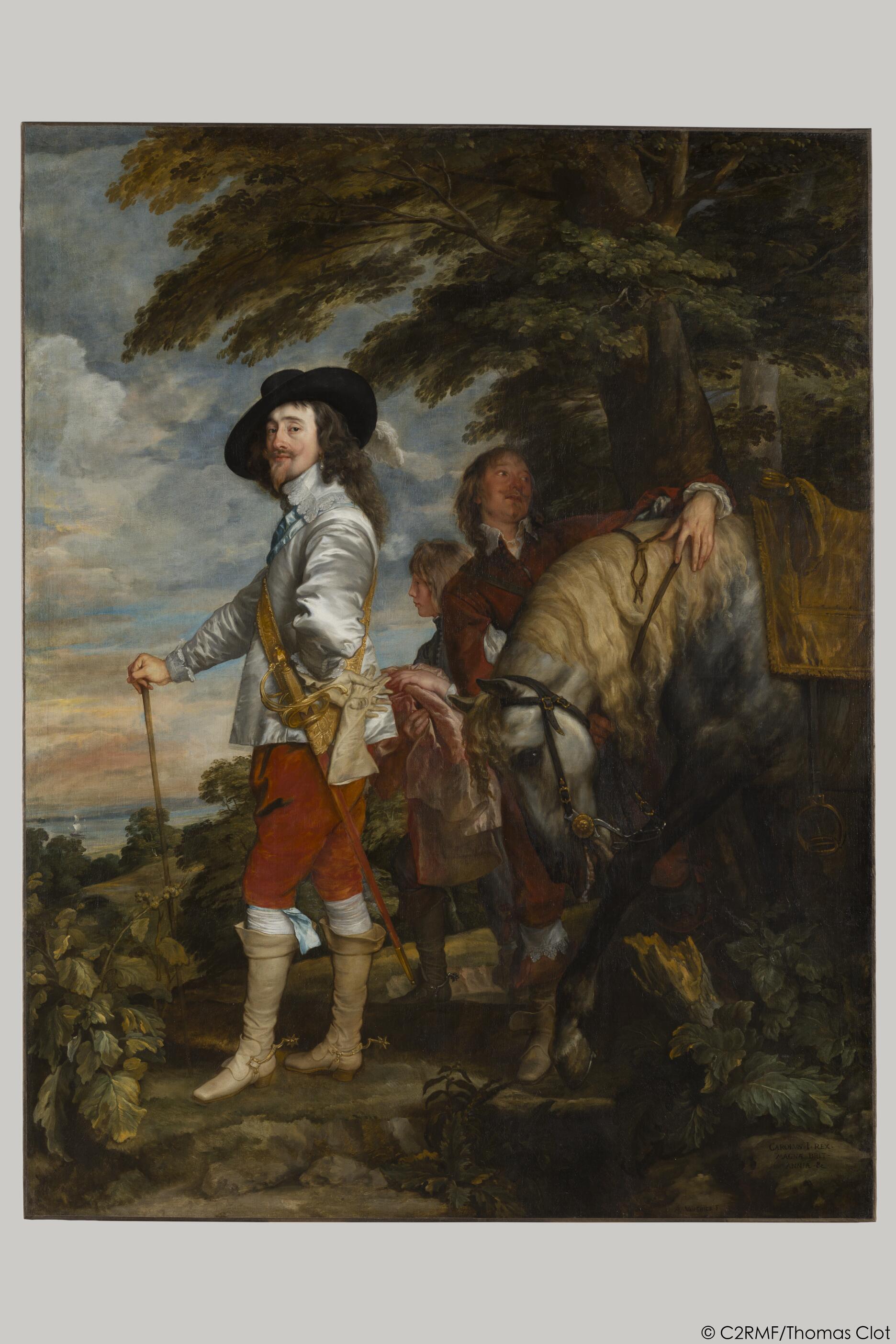 Lumière directe, ensemble après restauration, face. C2RMF Thomas Clot