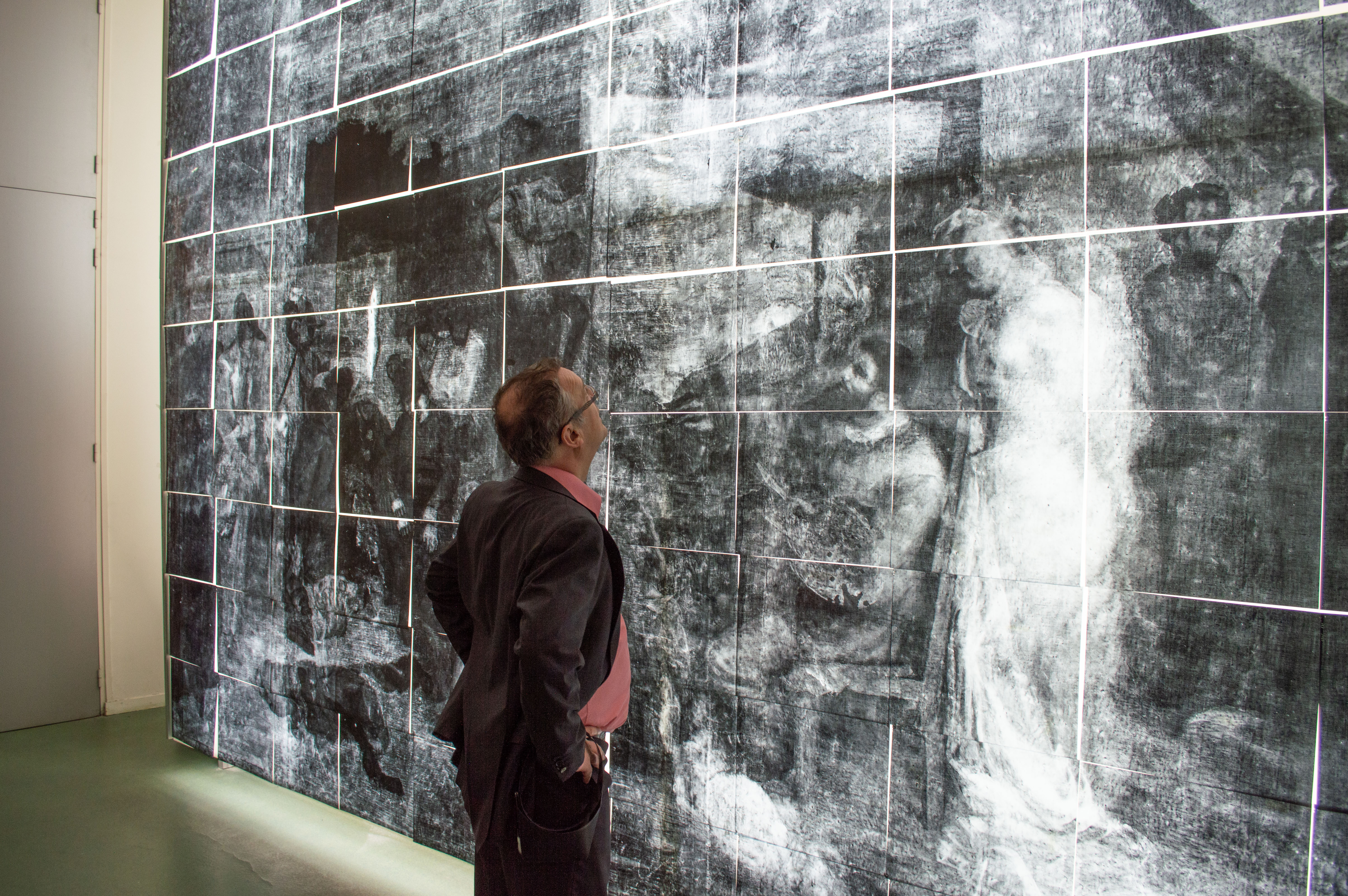 Radiographie de l'Atelier du peintre 