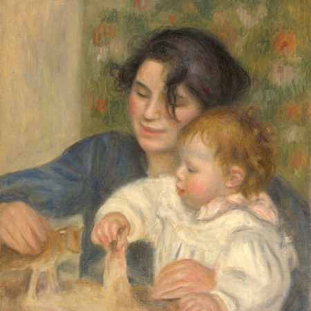 GABRIELLE ET JEAN PIERRE - AUGUSTE RENOIR - 1895-1896