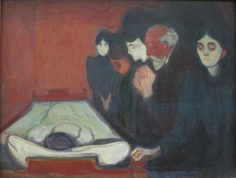 The Death Bed Edvard Munch 1895