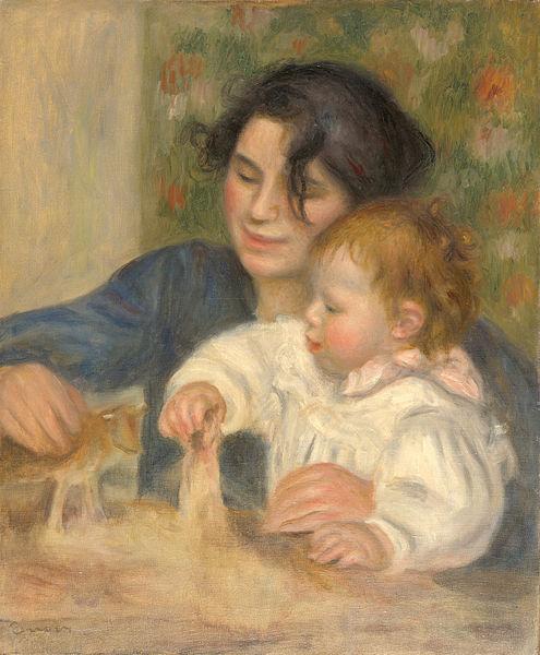 Gabrielle et Jean Pierre Auguste Renoir 1895 - 1896