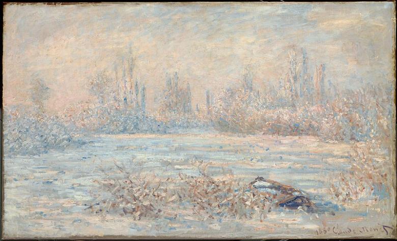 Le Givre Claude Monet 1880