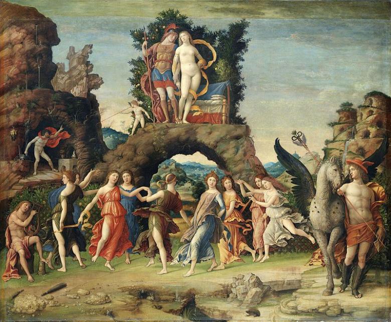 La Parnasse Andrea Mantegna 1496-1497