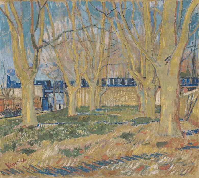 Le Train Bleu Vincent Van Gogh 1888