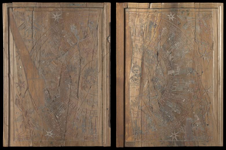 Tablettes zodiacales conservées au MAN de Saint-Germain-en-Laye 