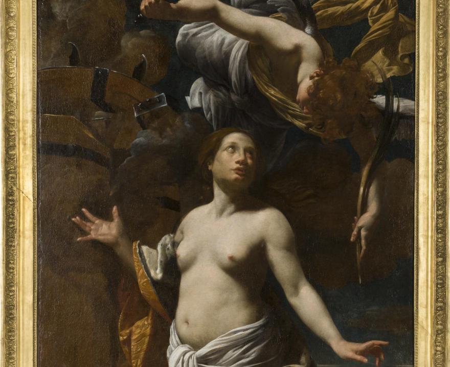 heder Le martyre de Ste Catherine, Vouet