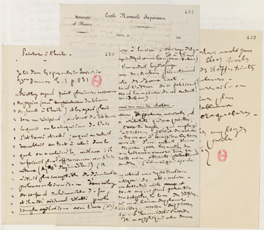 Louis Pasteur - Leçons de géologie, physique, chimie à l’École des Beaux-Arts, Paris, décembre 1863-1866, BnF,.png