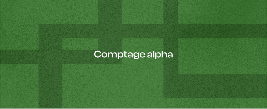 Comptage alpha