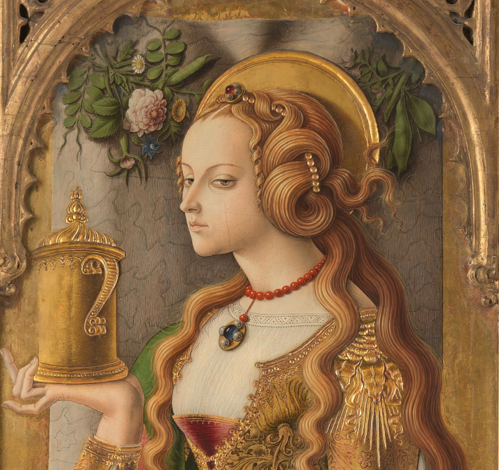 Marie-Madeleine, Carlo Crivelli, vers 1480, Rijksmuseum